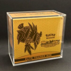 Poker Box Acrylic Booster Pack Box Display Case Protective Case Transparent Storage Display Box