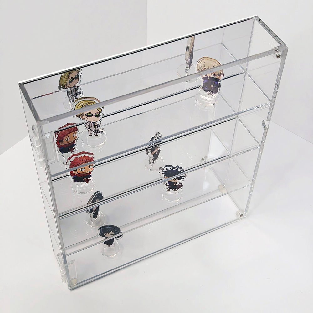 Wall Mount Acrylic Model Car Display Case Factory Customized Acrylic Minifigure Display Case - 图片 2