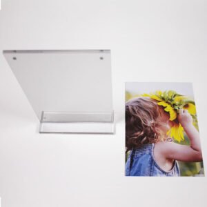 8X10 6X8 4X6 Inches A4 A5 A6 Gift Photo Frame Transparent Double Sides Acrylic Magnetic Pictures Photo Display Frames with Base