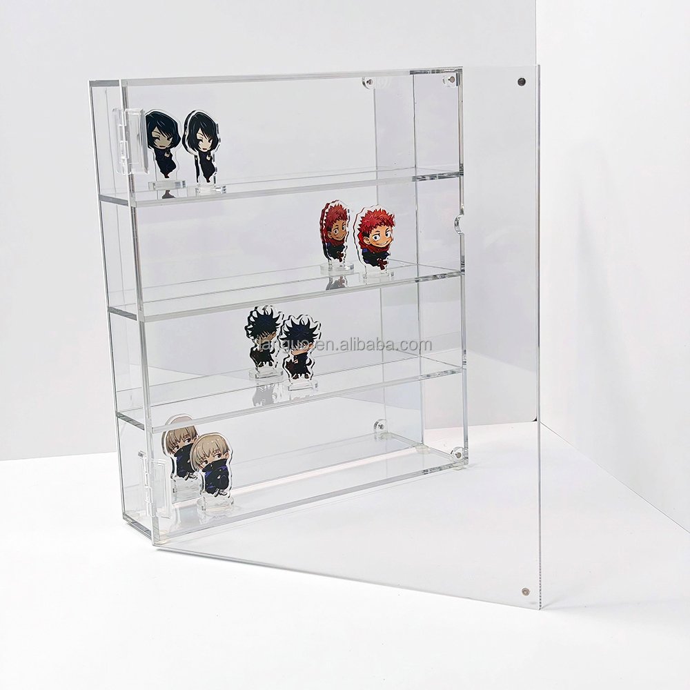 Wall Mount Acrylic Model Car Display Case Factory Customized Acrylic Minifigure Display Case - 图片 8